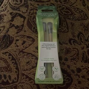 Ecotools 2-Pc. Double Ended Eye Makeup Brush Set One Size